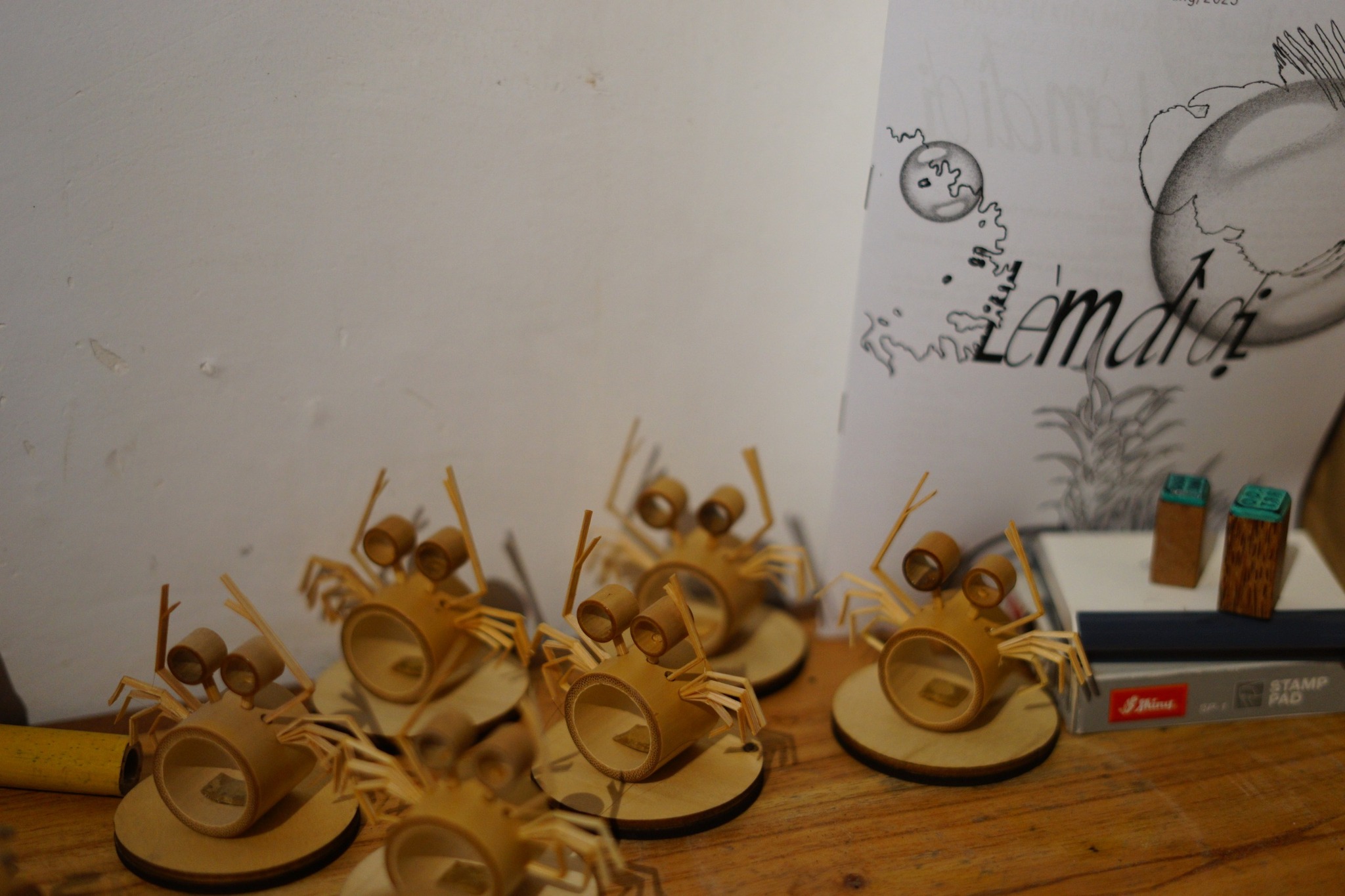 Series of events at the opening of the Lèm dì dị workshop — ảnh 3