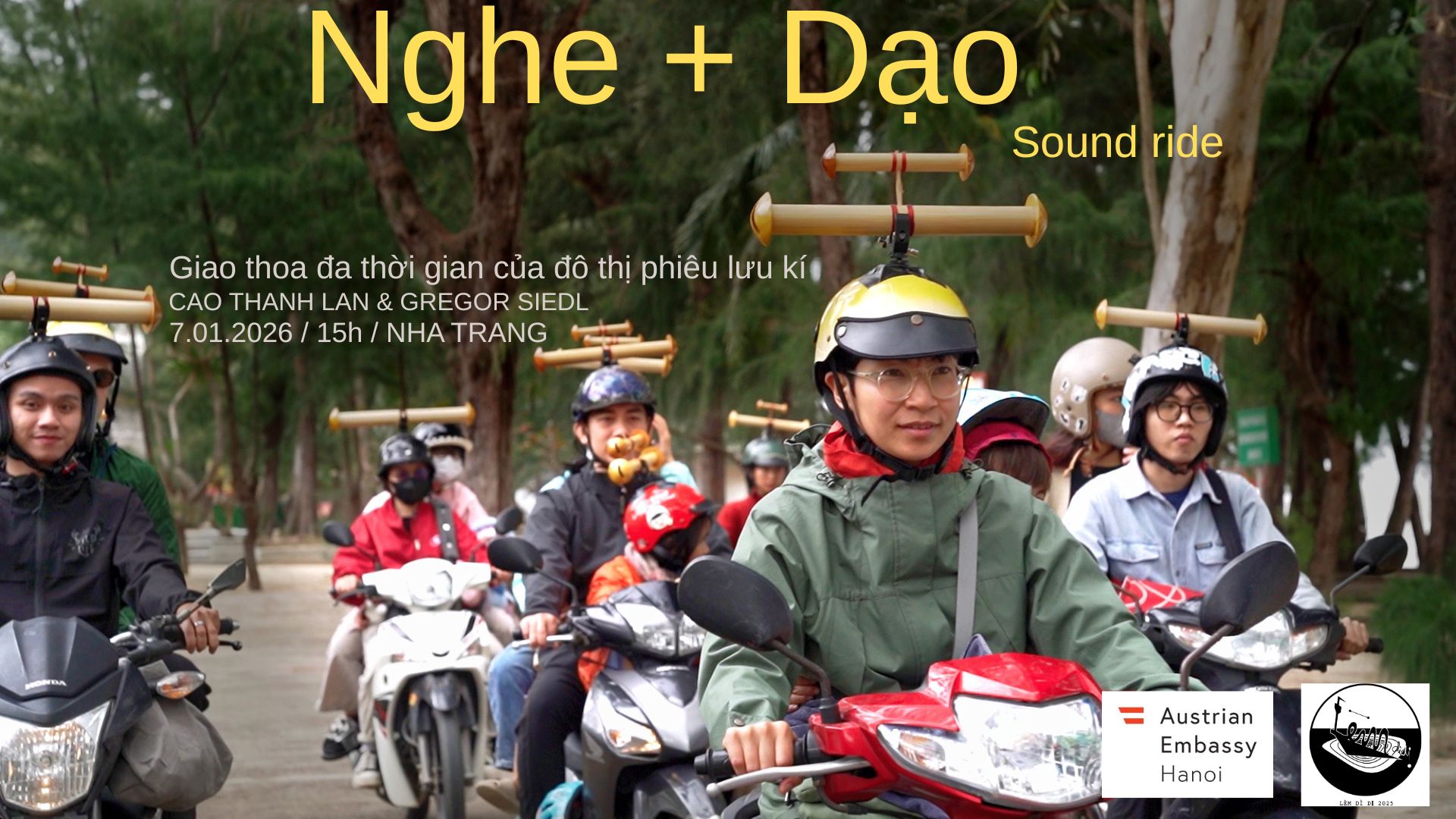 [Nha Trang] SOUNDRIDE - The Intertwining of Time and Space in an Urban Adventure (January 7, 2026)